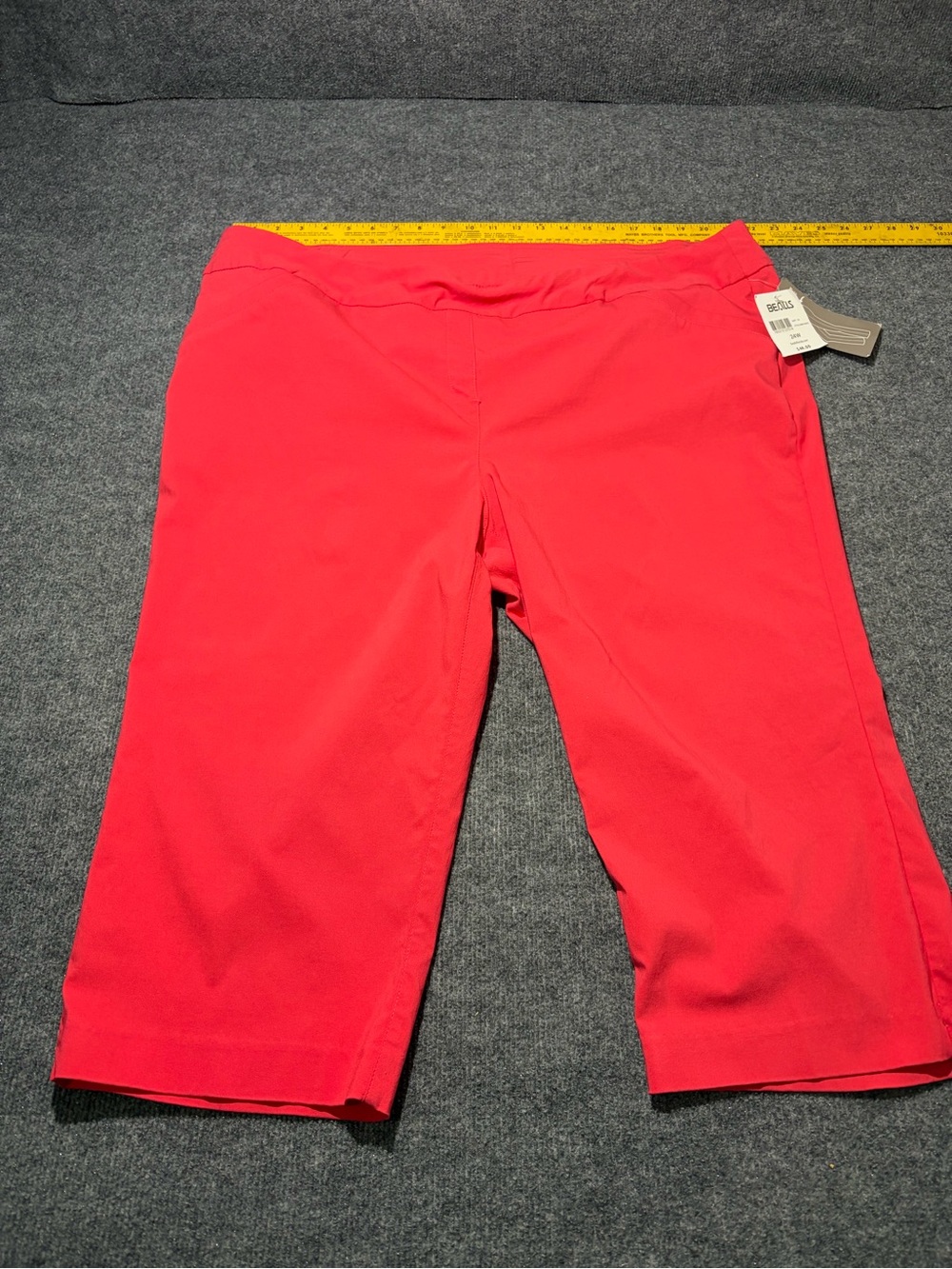 Coral Bay Bright Pink Everyday Stretch Bermuda Shorts